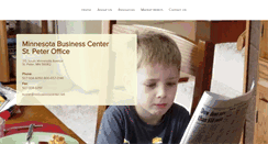 Desktop Screenshot of mnbusinesscenter.net